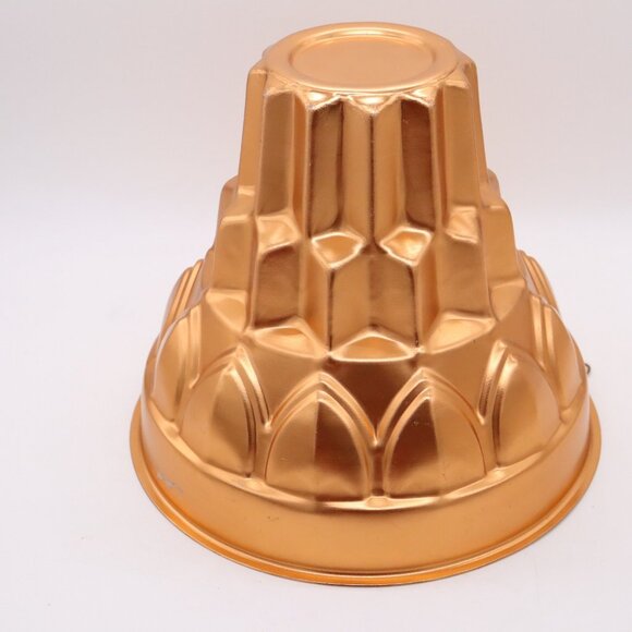 Vintage Nordicware 7.5" Tall Anodized Copper Tyrolean Mold Nordic Ware - Picture 3 of 9